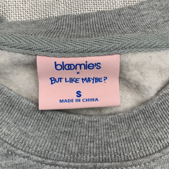 Bloomie's X but Like Maybe? Unisex Doodle Sweatshirt - 100% Exclusive Size S - Picture 3 of 10